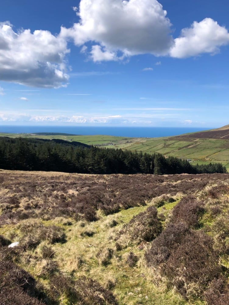 Views from the Hiker's Trail in Kirk Michael