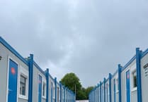 Inside the comfy camping village a stone's throw away from the Isle of Man TT course