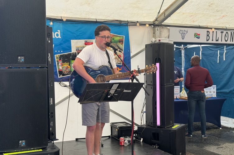 The live music has proven a hit in the festival
