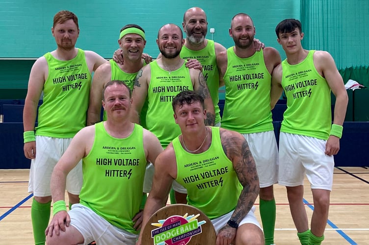 ‘High Voltage Hitters’ – also known as Ardern & Druggan Ltd - won the inaugural dodgeball tournament
