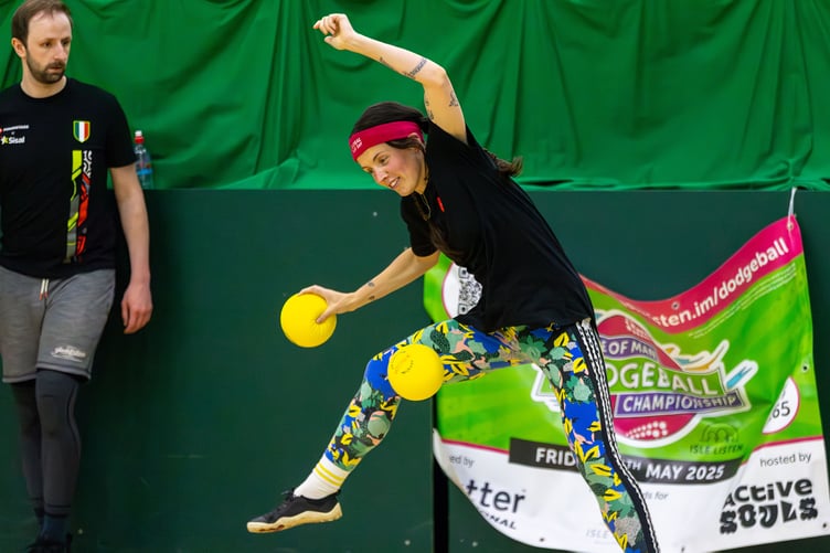 The dodgeball tournament proved very competitive