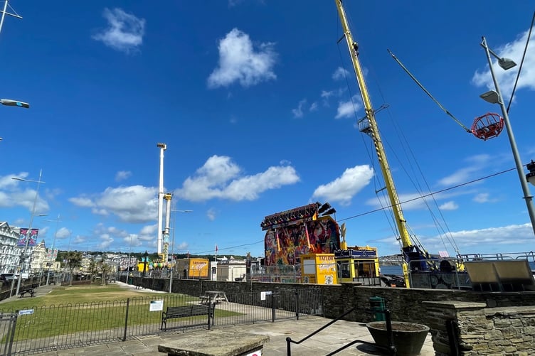 TT Funfair arrives on Douglas promenade for 2025