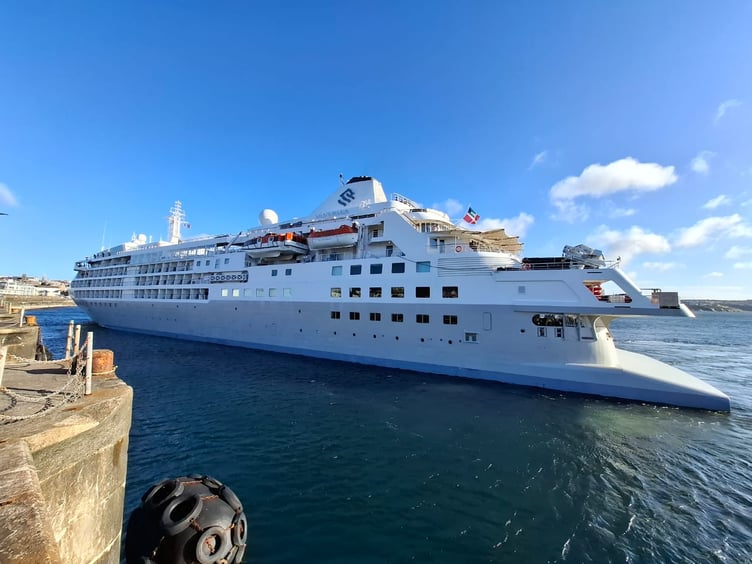Ambition making her maiden voyage to the Isle of Man on Tuesday, May 27