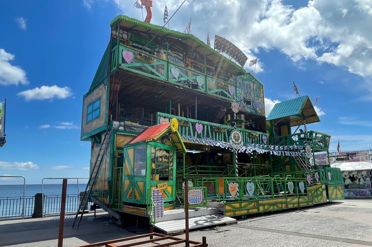 The Bavarian Funhouse at the TT funfair