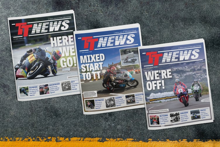 The first three editions of TT News are available now