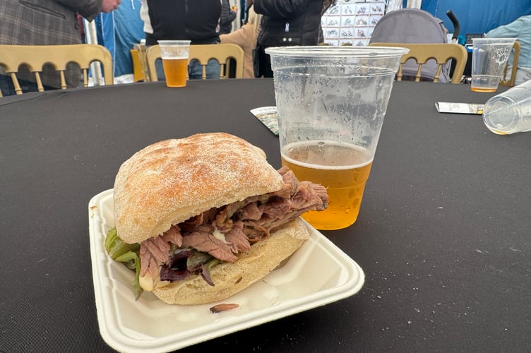 'It's packed full of brisket, and it goes lovely with a pint of Norseman'