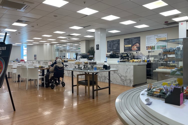 The cafe at Marks and Spencer cafe in Douglas is set to close