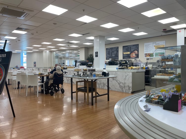 The cafe at Marks and Spencer cafe in Douglas is set to close