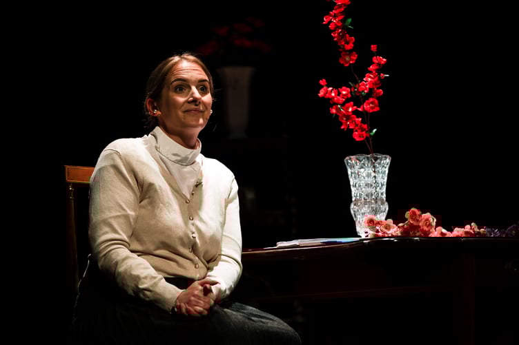 Rachael Joughin playing Susan in 'Bed Among The Lentils'