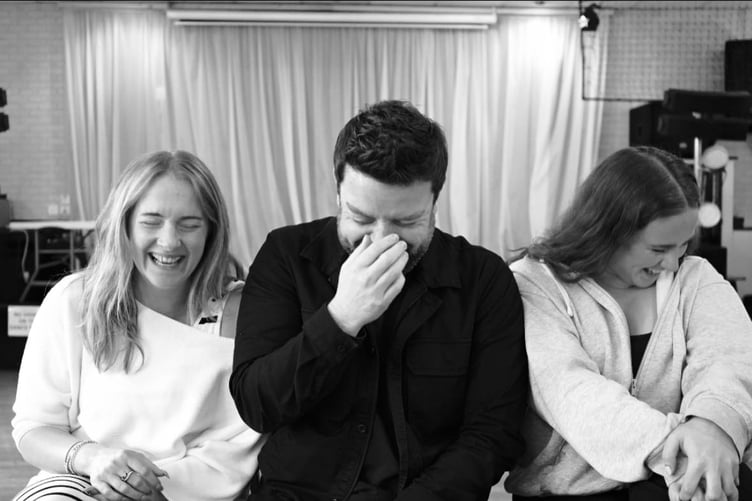 Rachel Joughin, Carl Parker and Saoirse Coyle-Carroll