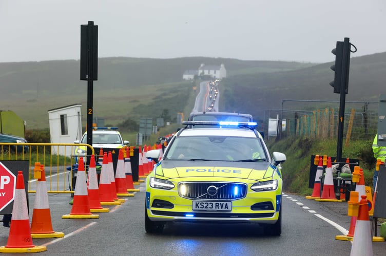The Isle of Man Constabulary assisted in the organising of the event