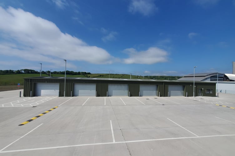 The Eastern Civic Amenity Site at Middle Park in Braddan