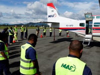 £2m aircraft donated by island firm touches down in Papua New Guinea