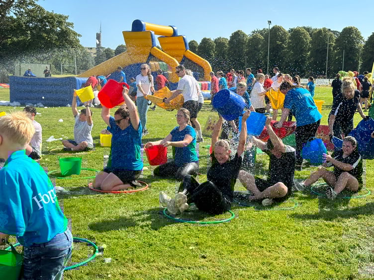 Last year's BIG Corporate Challenge at Vagabonds Rugby Club