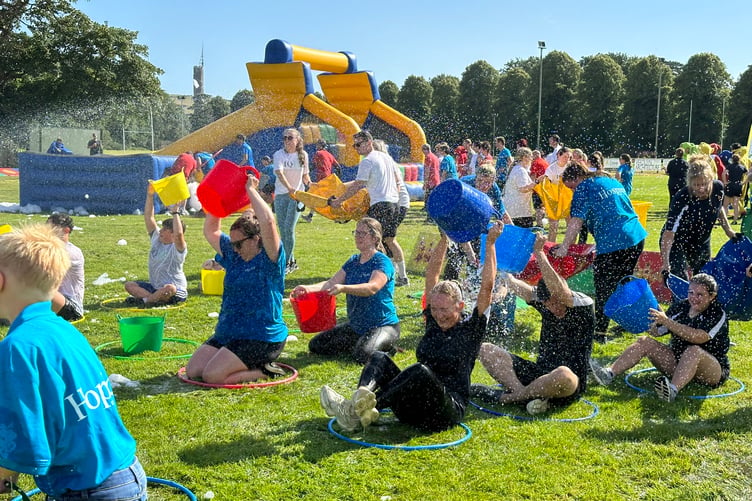 Last year's BIG Corporate Challenge at Vagabonds Rugby Club