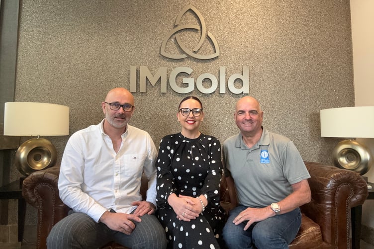 (Left to right) Illiam Christian, Sara Findlay and Brian Bodell