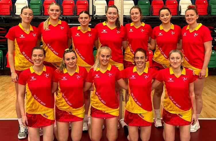 The Manx Rams netball team that is now ranked 31st in the world