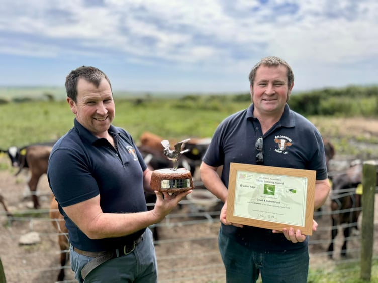 David and Rob Cooil – the first Manx entrants, and the first Manx winners of the Silver Lapwing Awards