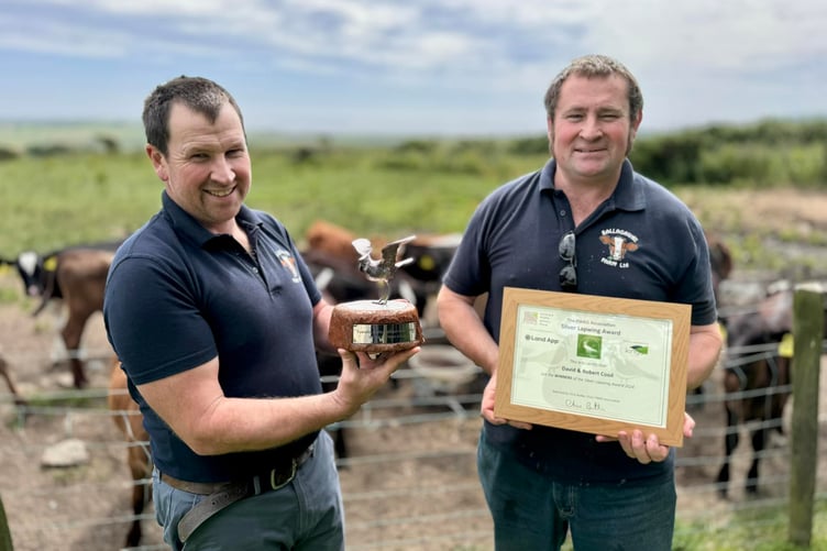 David and Rob Cooil – the first Manx entrants, and the first Manx winners of the Silver Lapwing Awards