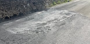 Gov issues update after road receives 'significant damage' in car fire