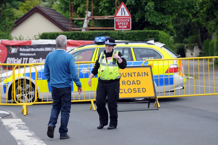 Police closed the Mountain Road a significant number of times throughout the TT fortnight after crashes, but thankfully none of these were as a result of a fatality 