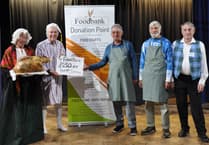 Rushen Players donate more than £500 to Isle of Man Foodbank through Dickens show