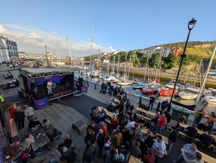 North Quay Live at Douglas North Quay during TT week