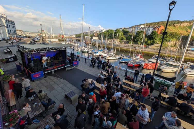 North Quay Live at Douglas North Quay during TT week