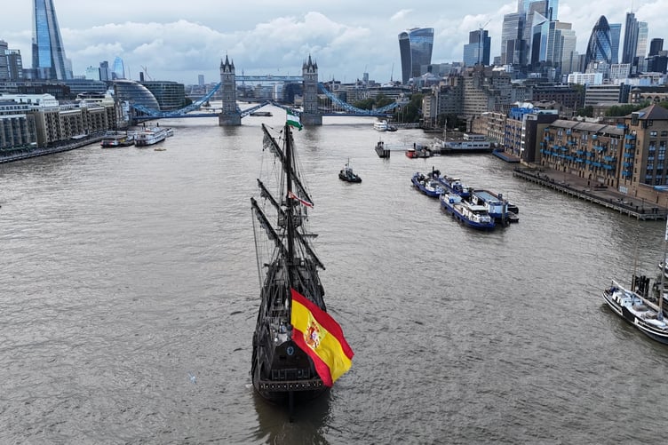 The 'Galeón Andalucía' is coming to Douglas