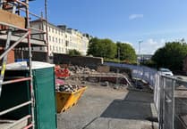 Part of busy road to shut for over a month after drain collapses at new church site