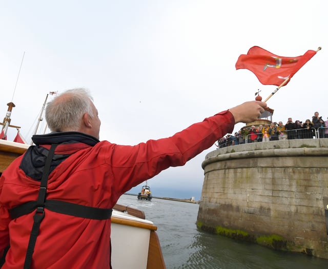 Pictures as island-built lifeboat returns to Dunkirk