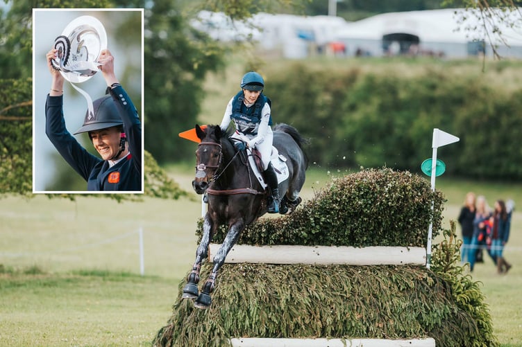 Yasmin Ingham and Gypsie Du Loir on their way to victory in the CCI4*-S class at the Defender Bramham Horse Trials on Sunday (Photos: Tilly Berendt Media)