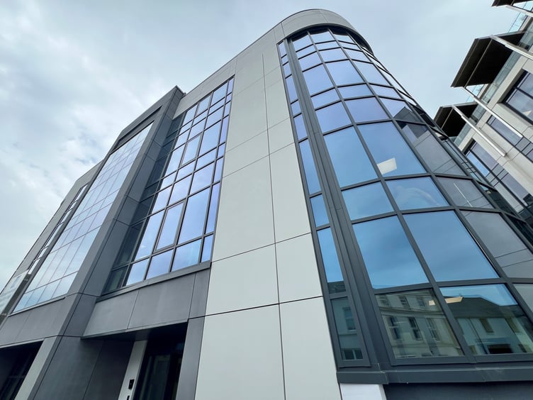 Derivco's offices on Circular Road, Douglas