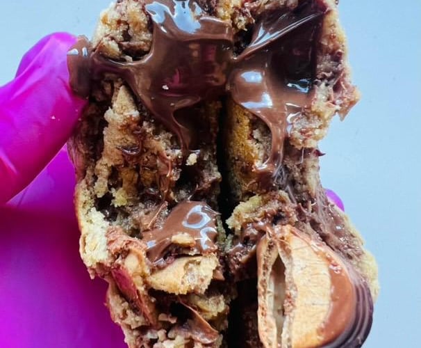 One of the gourmet cookies
