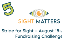 Sight Matters launches 'Stride for Sight - 5-A-Day' Challenge this August