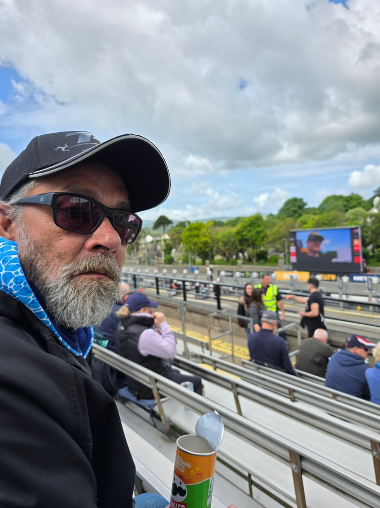 Stephen Daddow at the Grandstand