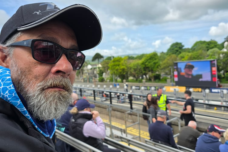 Stephen Daddow at the Grandstand