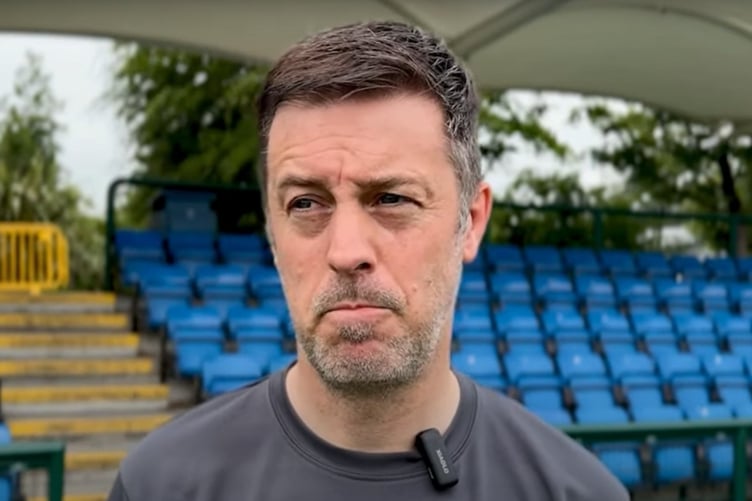 Paul Jones speaking to the club's YoutTube channel