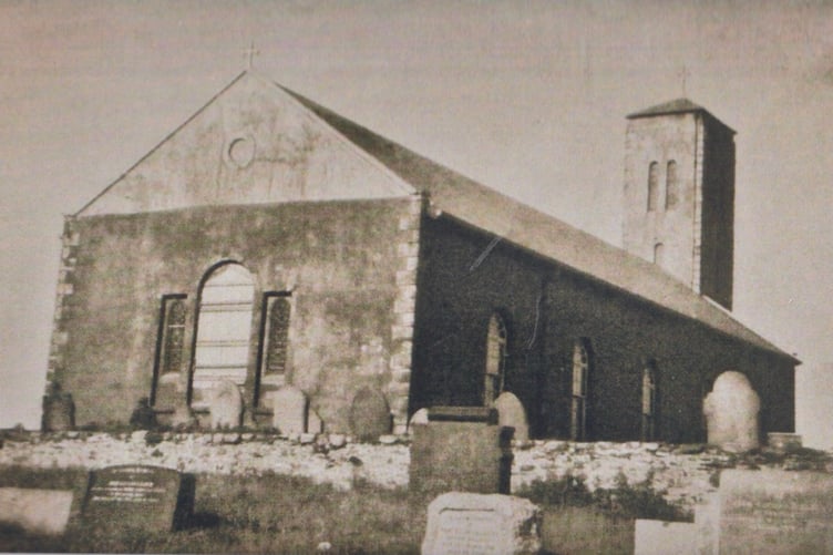 Jurby Church during World War Two
