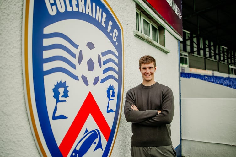 Adam Long (Photo: Coleraine FC/Pacemaker)