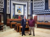 Tynwald strengthens ties with Solomon Islands parliament