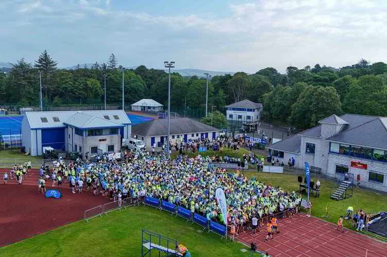Start of Parish Walk 2025. Photo by Callum Staley (CJS Photography)