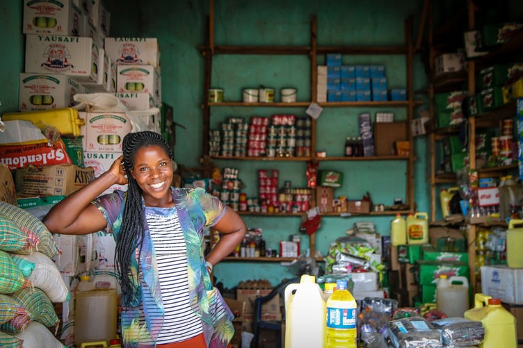 Vesti is one of many refugees being supported by Opportunity International in Uganda