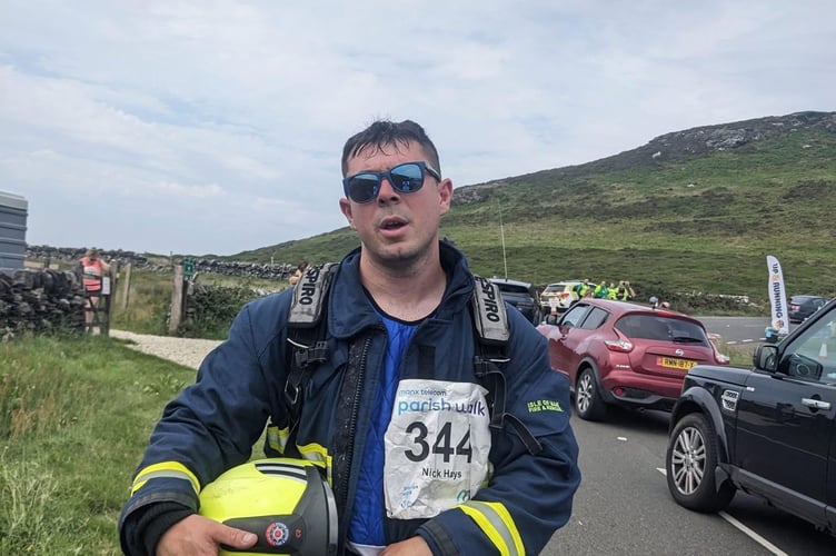 A remarkable effort from Sub Officer Nick Hays who got as far as the Sloc, in full fire kit and BA set