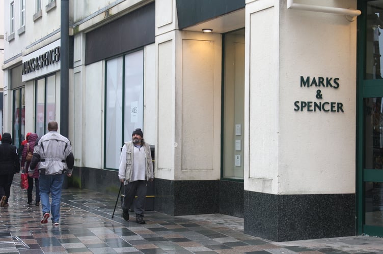 Marks and Spencer on Duke Street, Douglas.