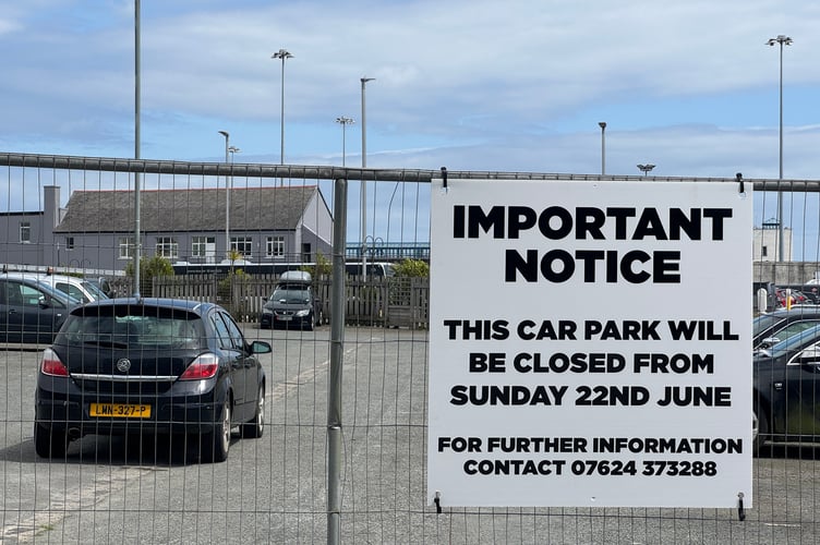 Anyone who was parked on the site had until 6pm on Sunday evening to remove their vehicles