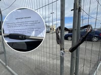Cryptic note appears on vehicles on final day of free-for-all car park