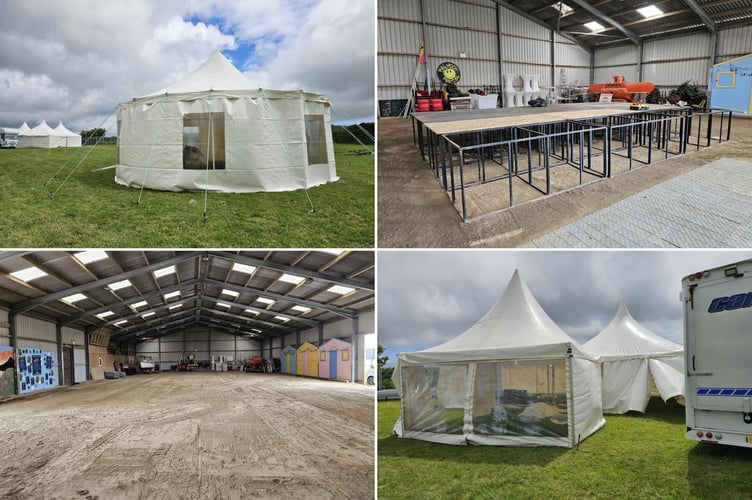 Final preparations have been taking place this week at Rosehill Farm on Richmond Hill for Full Moon Festival 2025