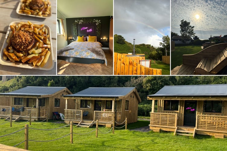 Journalist Tom Curphey visited Glen Wyllin's new luxury cabins on the weekend, and was thoroughly impressed 