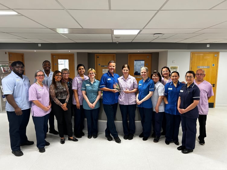 Manx Care’s Eric and Marion Scott Oncology Day Unit team